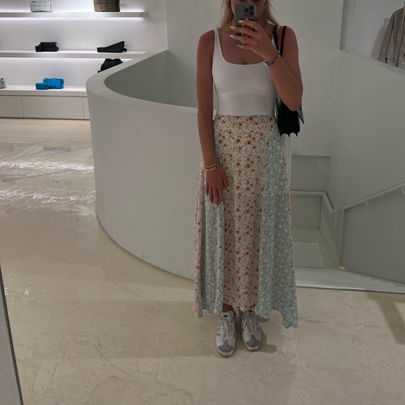 Mahina Floral Maxi Skirt - Picture 1 of 6